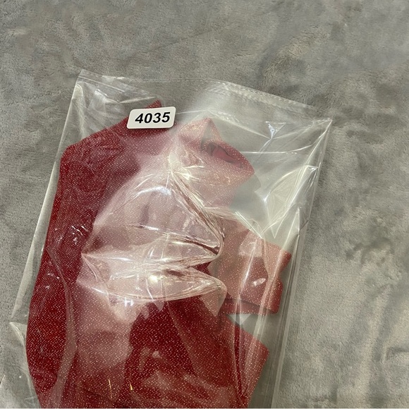 New! Beach Riot Red Metallic Celine One Shoulder One Piece Swimsuit 24035 - Picture 10 of 10